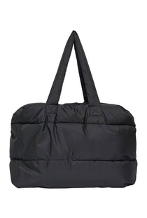 Front image of the Miranda padded weekend bag in black, by brand Jacqueline de yong