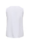 Back image of the North linen sl top in white, by brand Jacqueline de yong