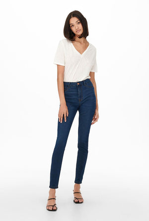 JDY TULGA HW SKINNY FIT JEANS