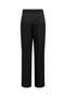 Back image of the Viv hw wide pants in black, by brand Jacqueline de yong