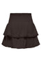 Back image of the Theis life hw smock skirt in brown, by brand Jacqueline de yong