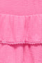 Detail image of the Theis life hw smock skirt in pink, by brand Jacqueline de yong