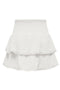 Back image of the Theis life hw smock skirt in white, by brand Jacqueline de yong