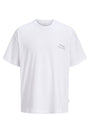 Image of MONTAUK BACK GRAPHIC TEE in white, by brand JACK&JONES
