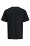 Back image of the Montauk chestie ss tee in black, by brand Jack&jones