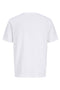 Back image of the Montauk chestie ss tee in white, by brand Jack&jones