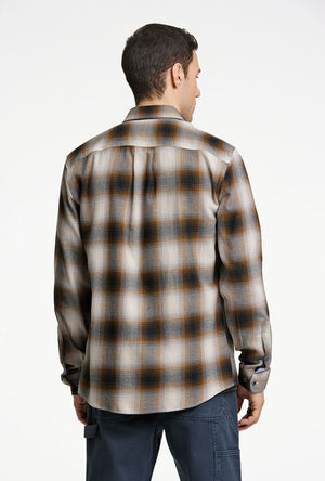 LINDBERG CHECKED TWILL LS SHIRT