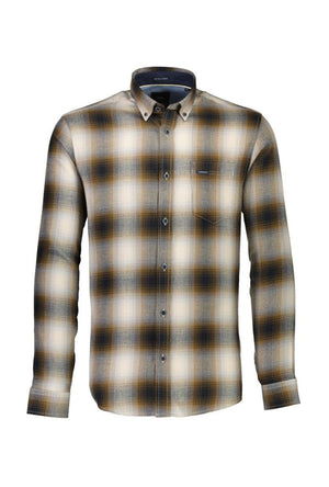 LINDBERG CHECKED TWILL LS SHIRT