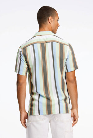 LINDBERGH BOLD STRIPE VISCOSE SHIRT