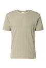 Image of JACQUARD SS TEE in olive, by brand LINDBERGH