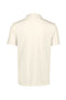 Back image of the Jacquard vneck polo in off white, by brand Lindbergh