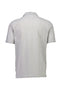 Back image of the Striped seersucker shirt in stripe, by brand Lindbergh