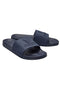 Front image of Brody sliders in navy, by brand Lyle and scott