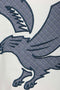 Front image of the Check eagle tshirt in white, by brand Lyle and scott