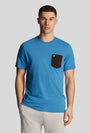 LYLE AND SCOTT CONTRAST POCKET SS TSHIRT