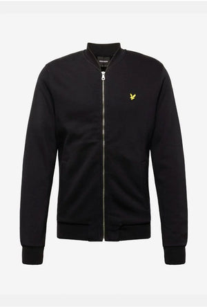 LYLE AND SCOTT JERSEY BOMBER JACKET