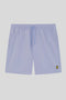 Front image of the Plain swimshorts in blue, by brand Lyle and scott