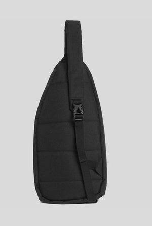 Back image of the Sling bag in black, by brand Lyle and scott