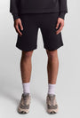 Image of SWEAT SHORTS in black, by brand LYLE AND SCOTT
