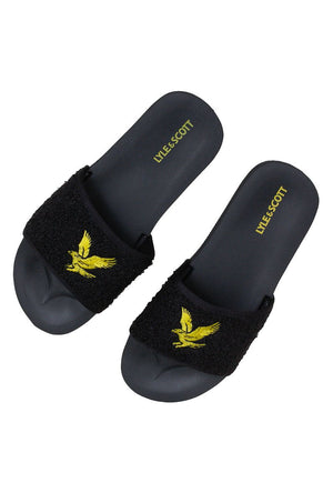 LYLE AND SCOTT TOWELLING SLIDE