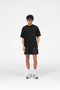 Front image of Micro owners club tshirt in black, by brand Represent
