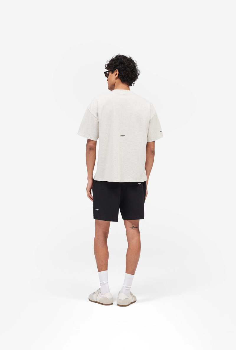 Back image of Micro owners club tshirt in cream, by brand Represent