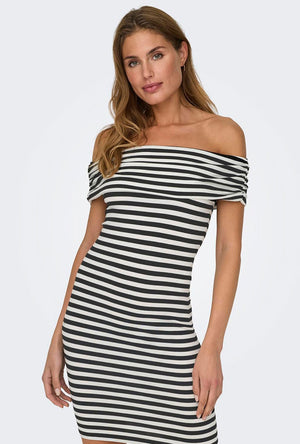 ONLY LIVE LOVE SL OFF SHOULDER DRESS