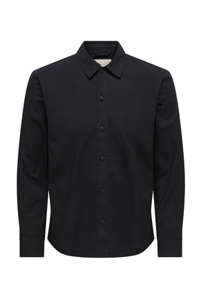 of Reid l/s regular shirt in , by brand Only and sons