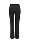 Back image of the Astrid hw flared pant in black, by brand Only