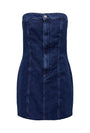 ONLY BOWIE SL CORSET DENIM DRESS