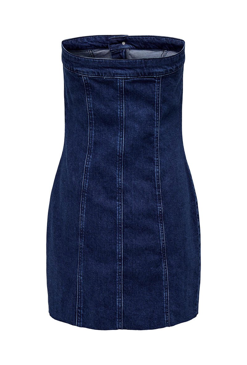 ONLY BOWIE SL CORSET DENIM DRESS