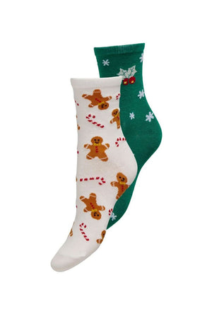 ONLY CHRISTMAS 2 PACK SOCK BOX