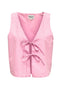 Front image of Filucca life sl vest in pink, by brand Only