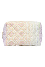 Image of KAMILLA QUILTED COSMETIC BAG in off white, by brand ONLY