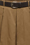 Detail image of the Laven zora hw long belt skirt in brown, by brand Only
