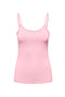 Front image of the Lea sl new singlet in pink, by brand Only