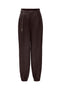 Front image of Lindona balloon fit pants in chocolate, by brand Only