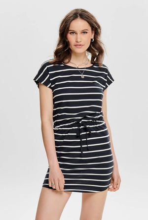 ONLY MAY STRIPED SS DRESS