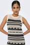Front image of a model wearing the Only merida life maxi knit dress in ecru, by brand Only