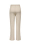 Back image of the Munich mw wide crinkle pants in stone, by brand Only