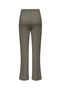 Back image of the Munich mw wide crinkle pants in olive, by brand Only