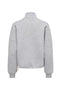 Back image of the Nadja ls zip sweat in grey, by brand Only