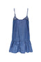 Back image of the Only nova azure dress in denim, by brand Only