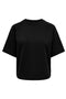 Front image of Ofelia ss raglan sweatshirt in black, by brand Only