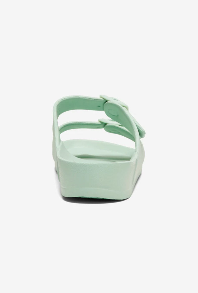 Back image of Cristy sandal in light green, by brand Only
