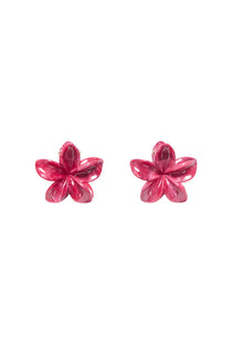 Front image of the Orchid 2 pk mini hair clip in pink, by brand Only