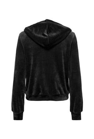 ONLY REBEL LS ZIP SWEAT HOOD