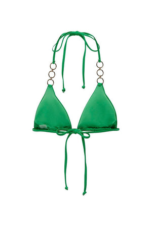 ONLY RIO CHAIN RING SOLID BIKINI TOP