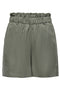 Front image of Zanzi life shorts in olive, by brand Only
