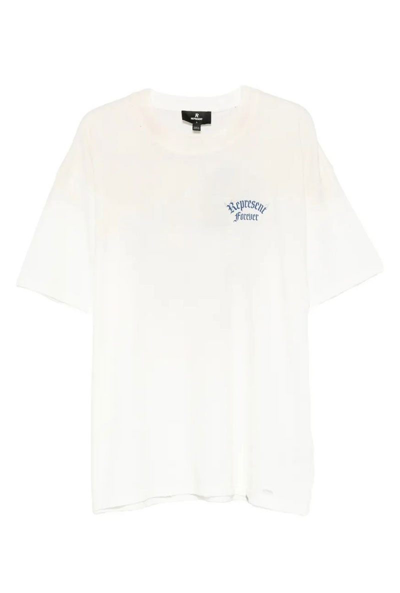 Front image of Duality t in off white, by brand Represent